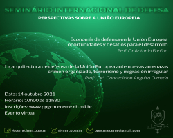 II.Seminário Internacional em Defesa: perspectivas sobre a União Europeia